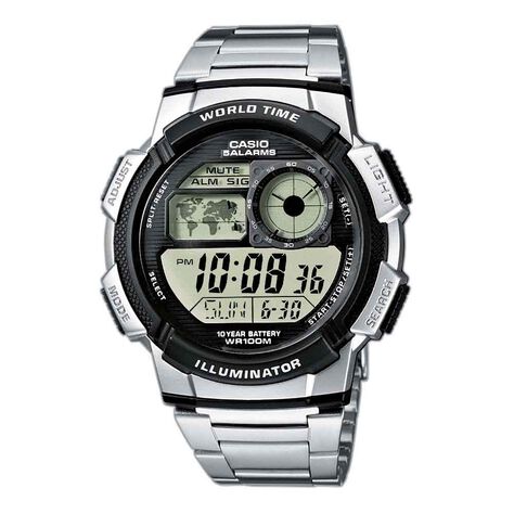Casio Collection Uhren mit Silber OROVIVO • Armband