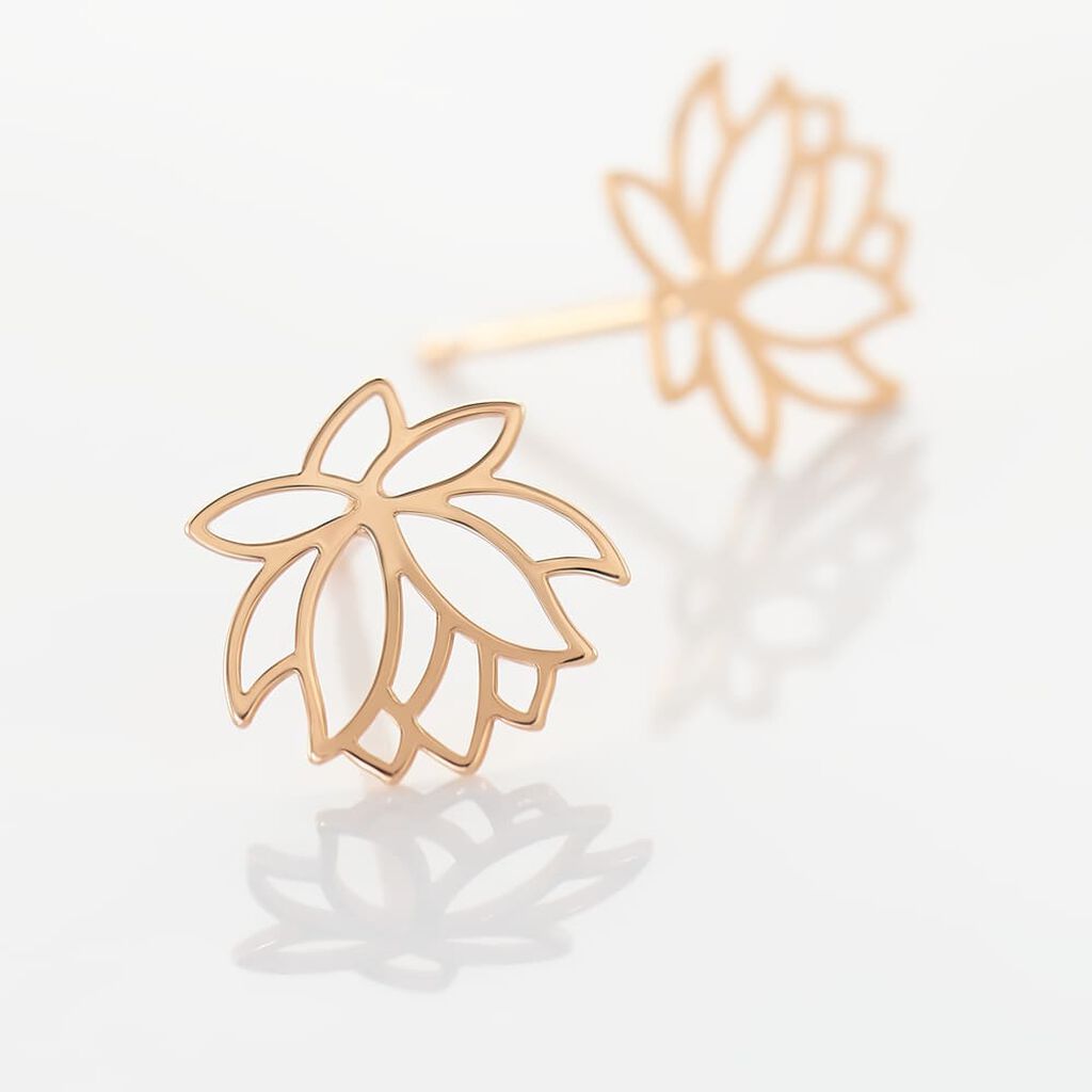 Color Blossom BB Sun Ohrstecker, Roségold und Malachit – PRO SCHMUCKSTÜCK -  Kategorien Q96673