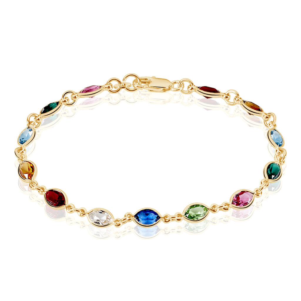 Color Blossom BB Armband mit mehreren Motiven, Roségold, weißem Perlmutt  und Diamanten - Kategorien Q95596