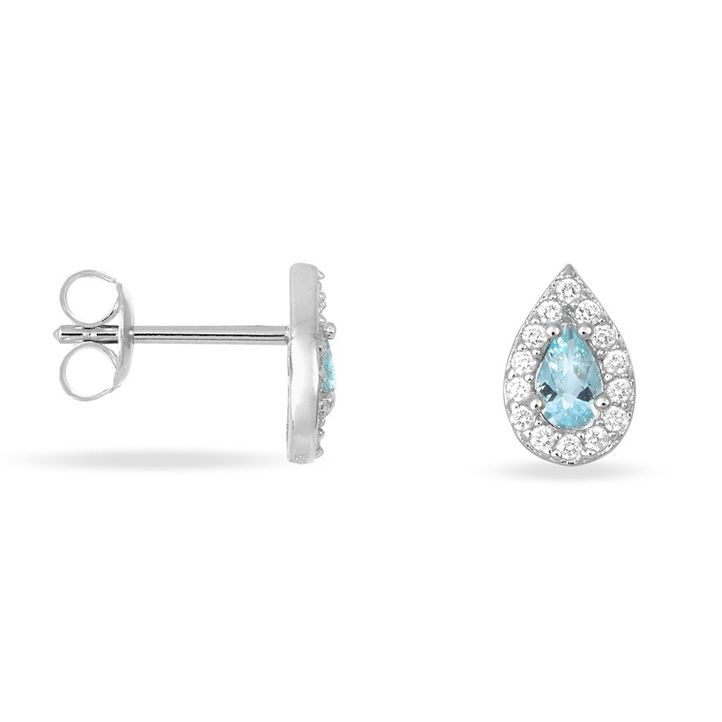 Damen Ohrstecker Silber 925 Zirkonia Orovivo 50170010435R00 Dein - Blauer Online-Juwelier • Stein 